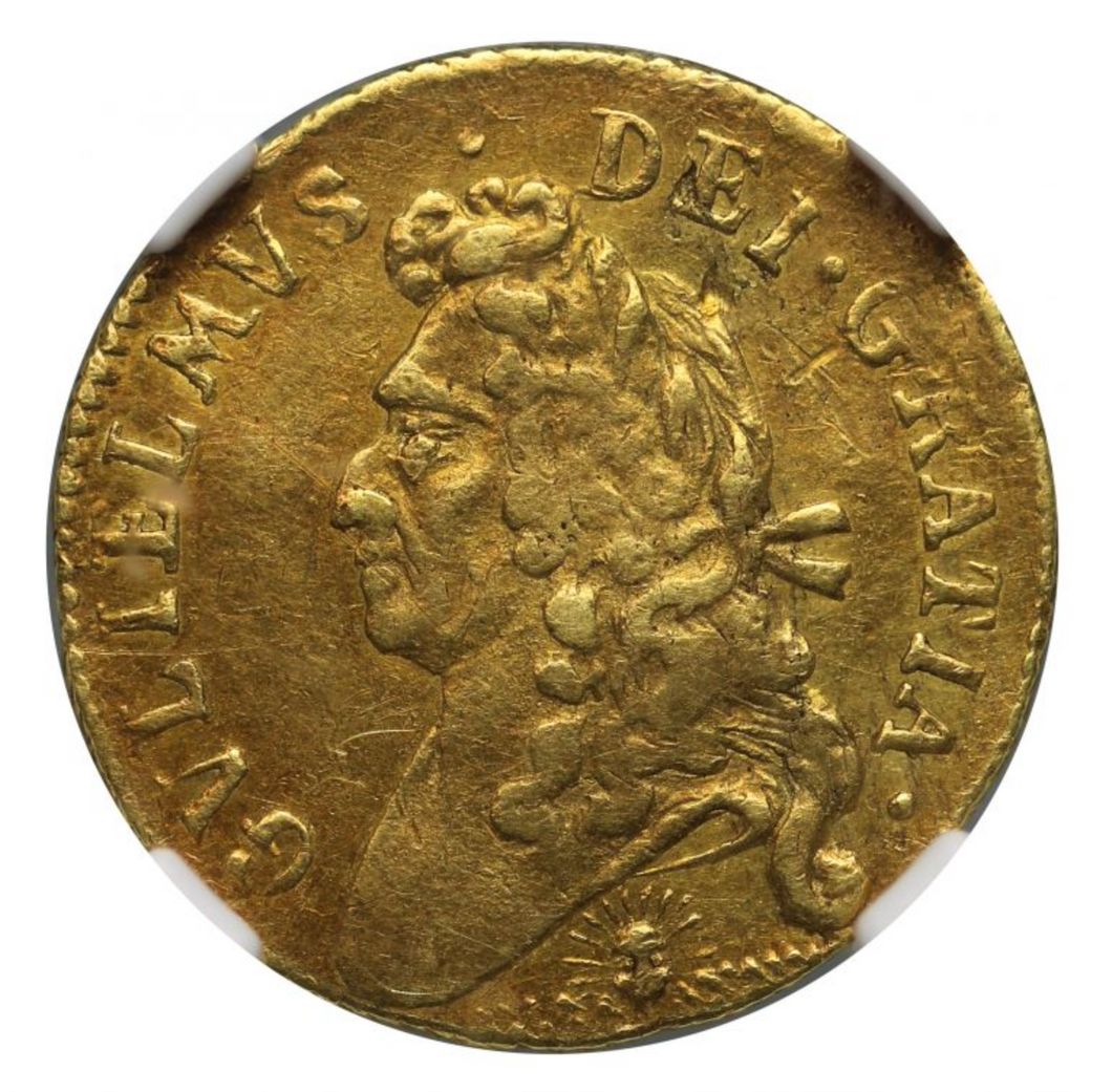 Scotland - William III 1701 Gold Half Pistole