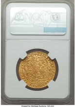 Flanders. Louis II de Mâle (1346-84) gold Franc à cheval (Gouden Rijder) ND (1346-1384) MS65 NGC
